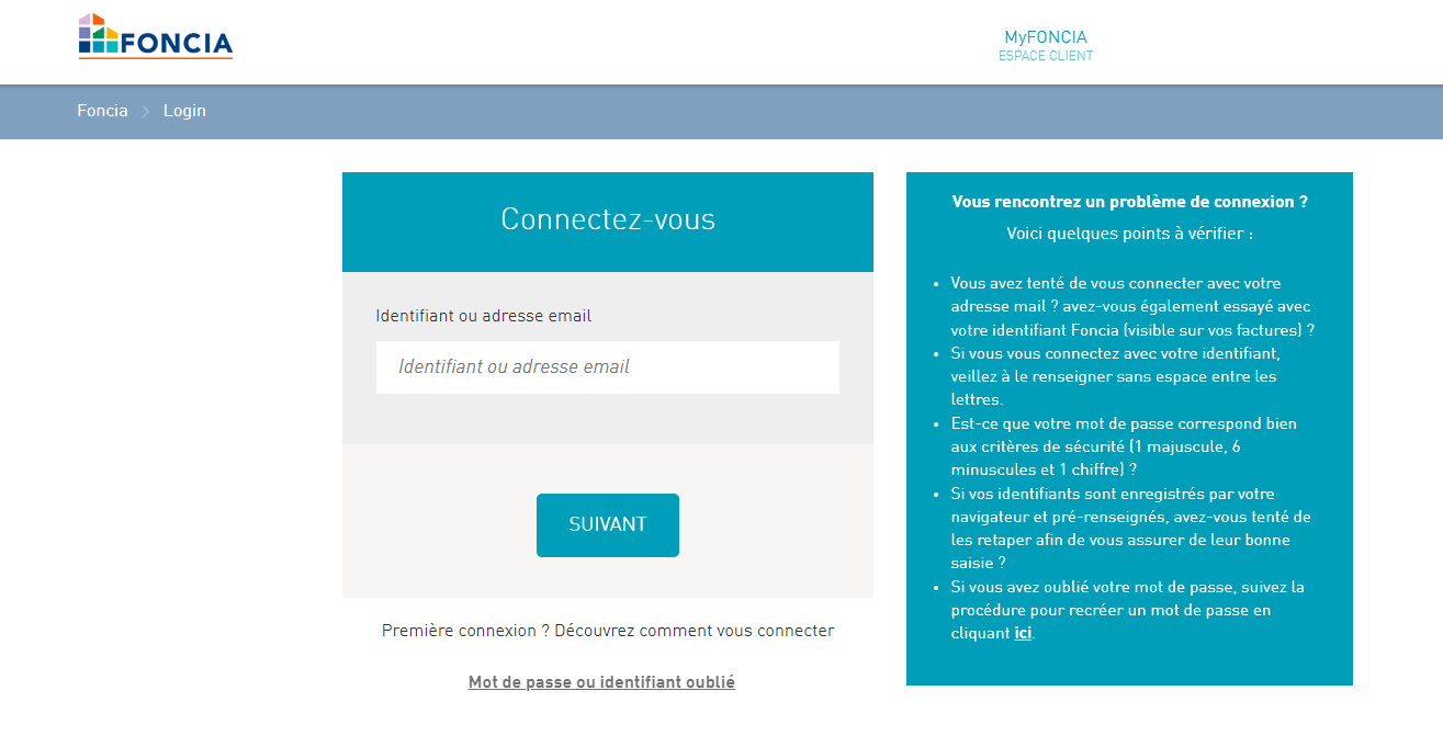 Espace Client MyFoncia Se Connecter Monportailfinancier Fr